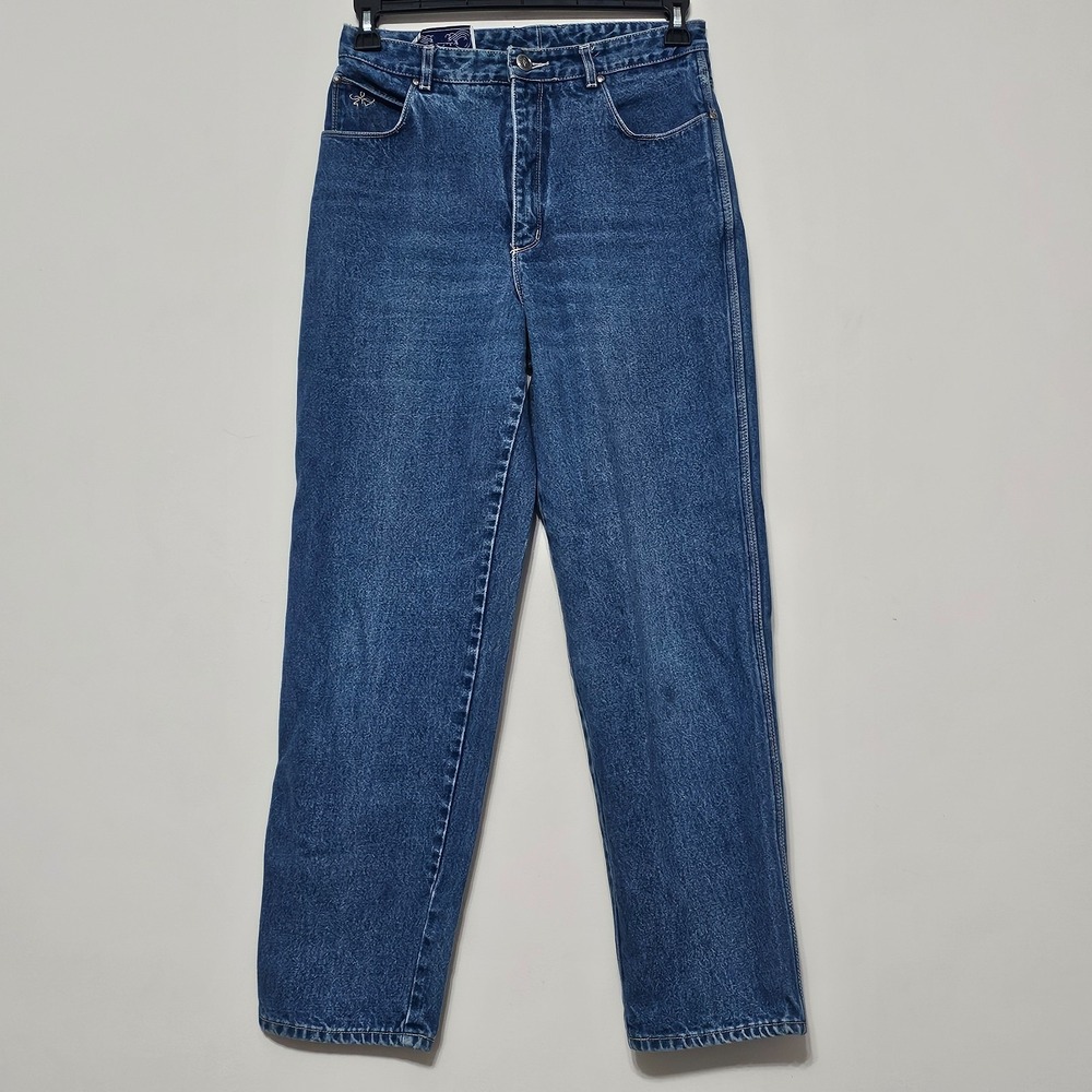 Gloria Vanderbilt Women's Jeans 12 Blue Straight 0592